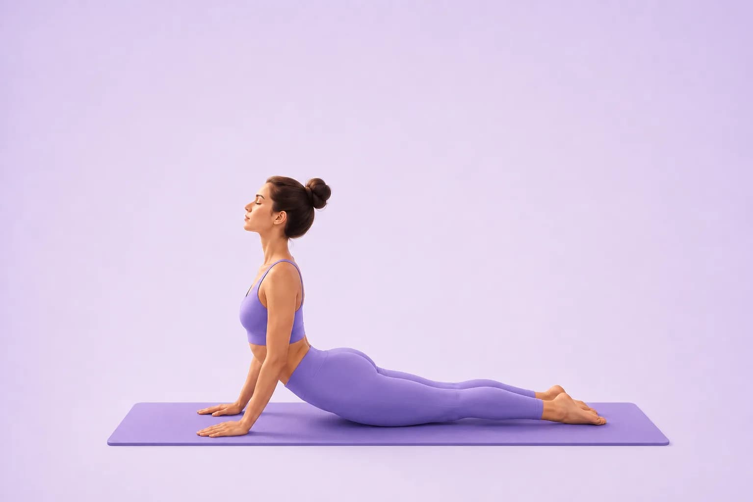 Cobra yoga pose
