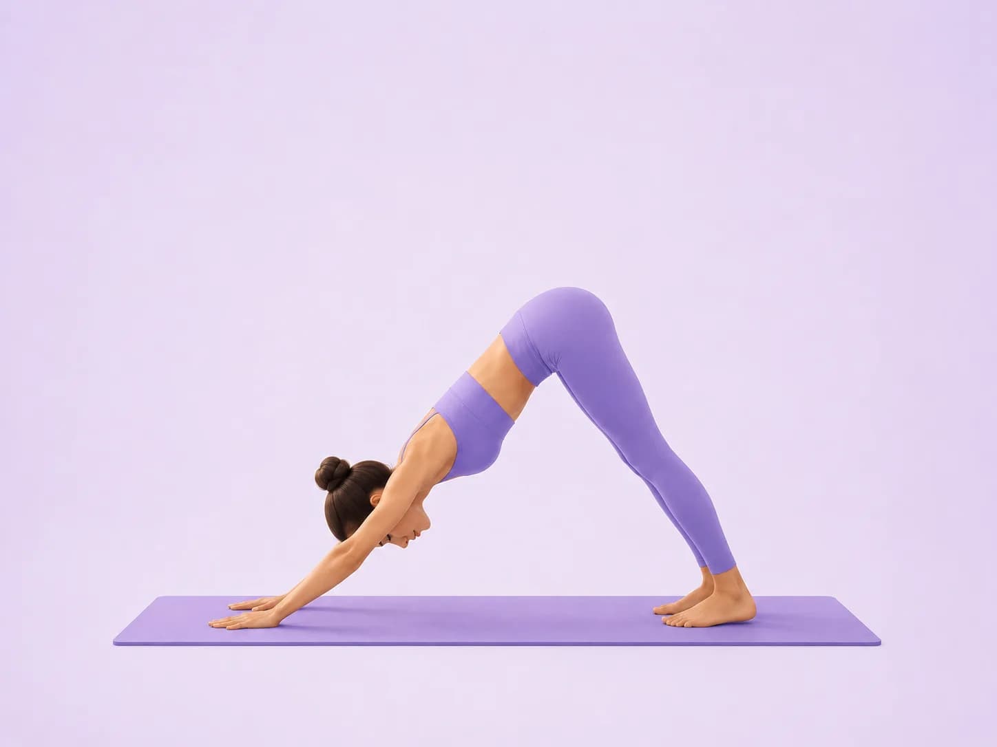 Downward Facing Dog yoga pose