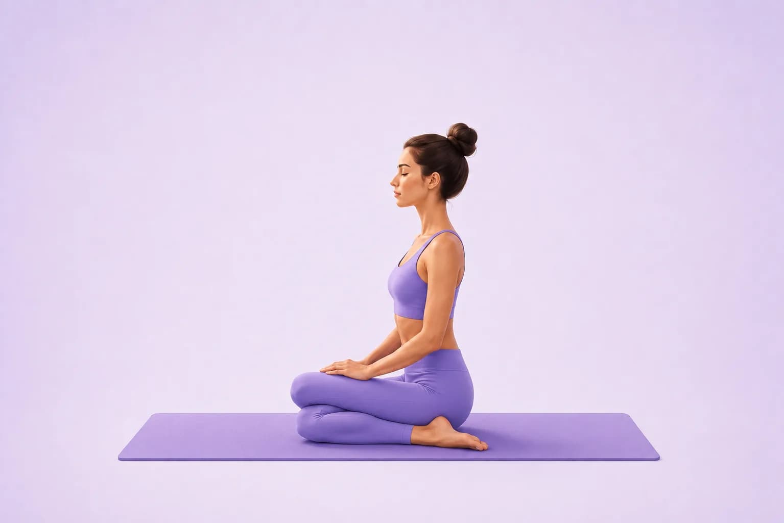 Fire Log yoga pose