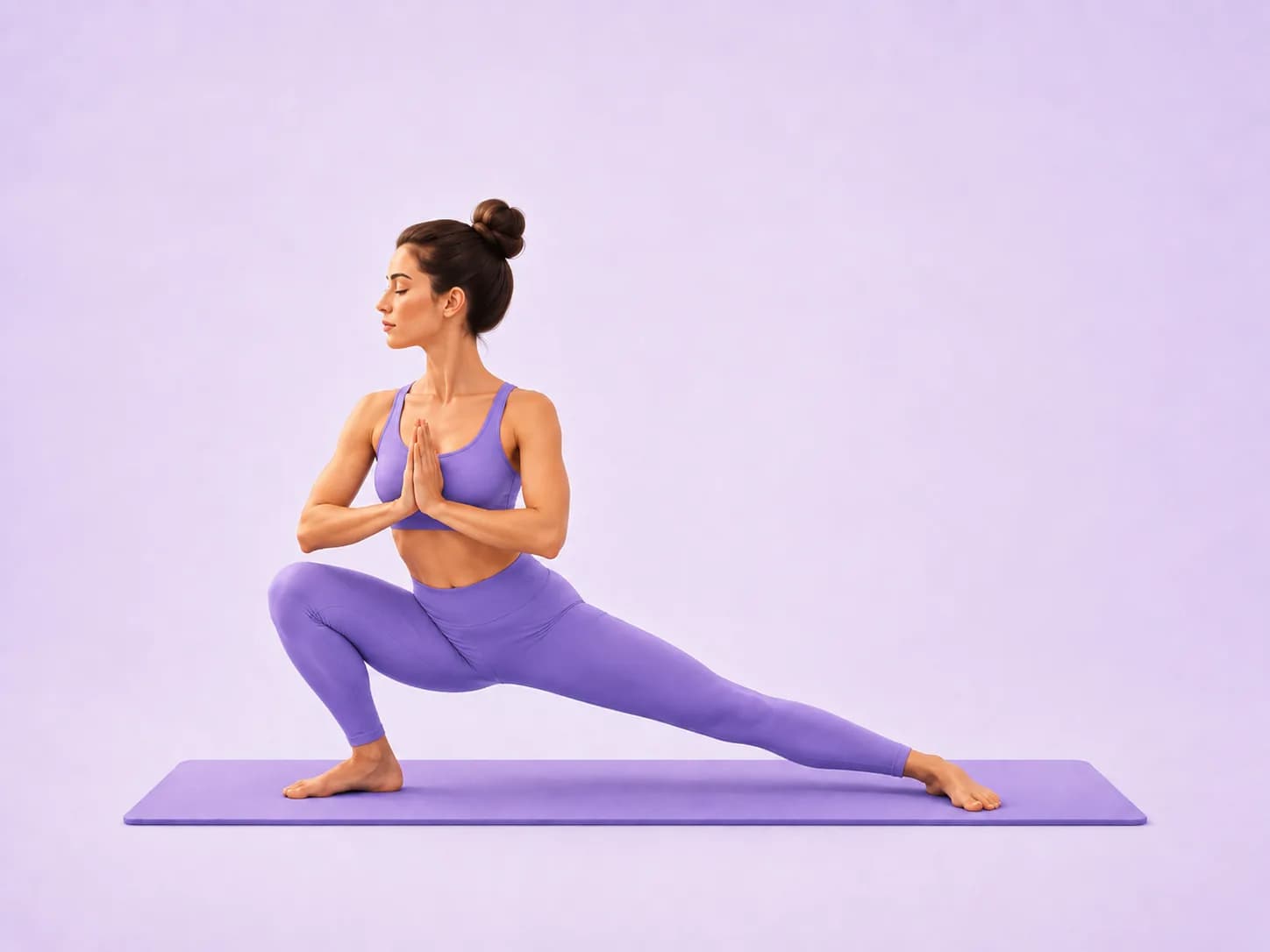 Side Lunge yoga pose