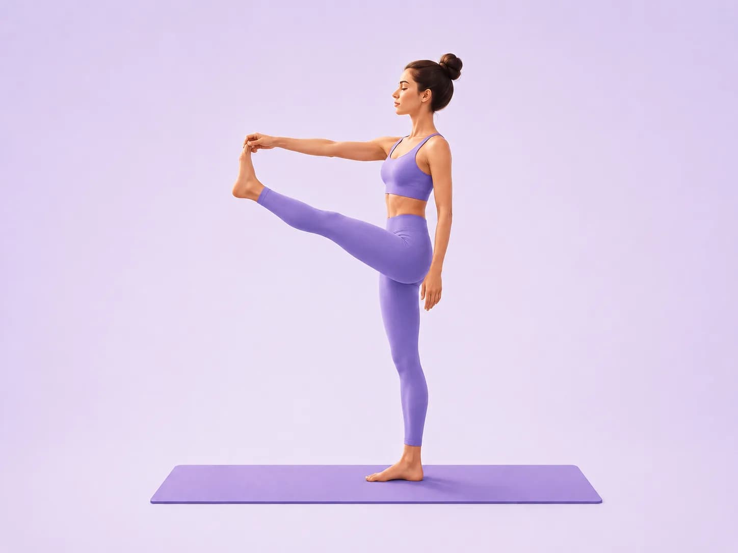 Standing Hand To Big Toe yoga pose