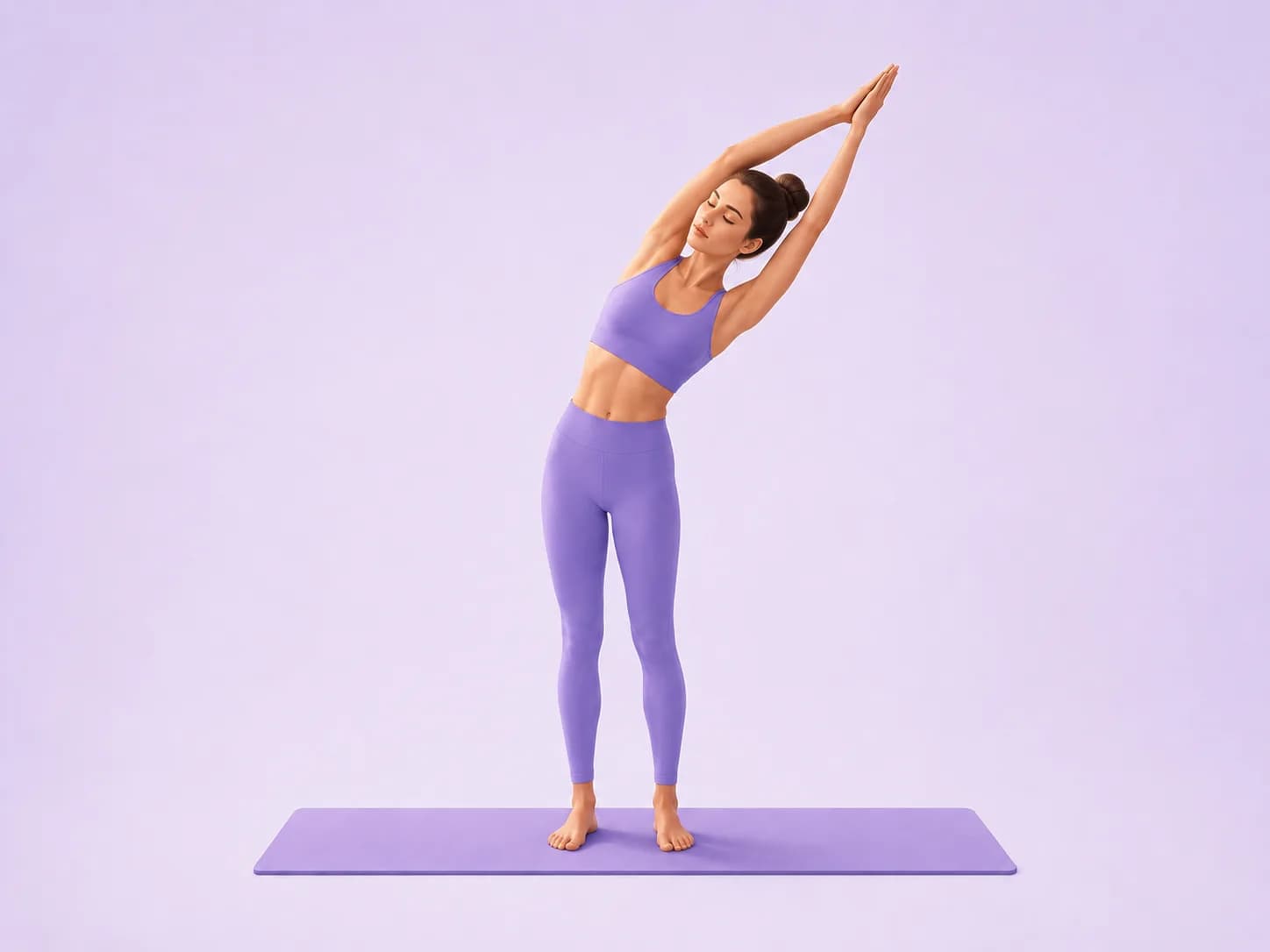 Swaying Palm Tree yoga pose