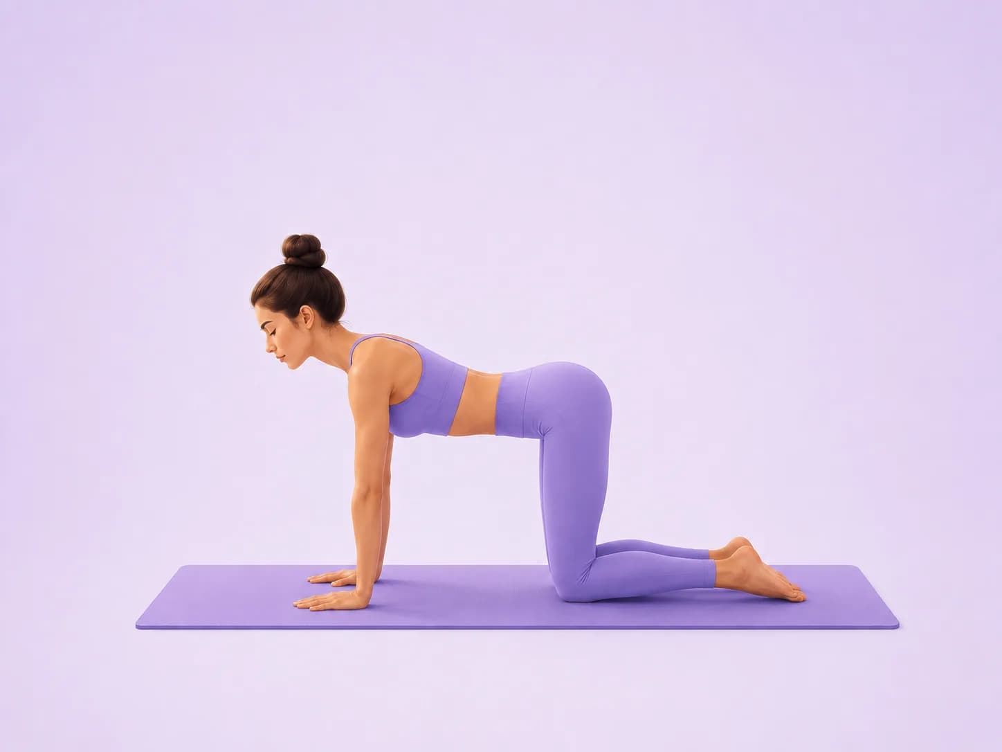 Table Top yoga pose
