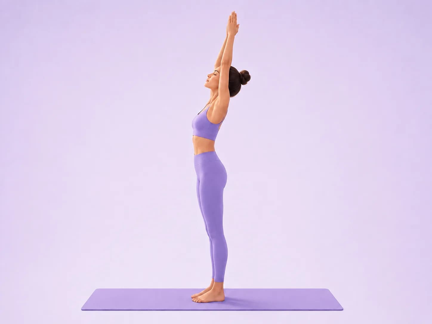 Upward Salute yoga pose