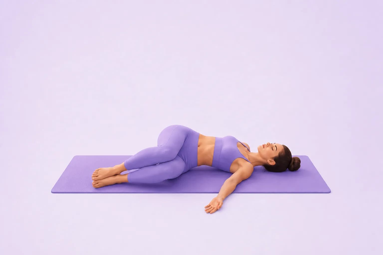 Windshield Wiper yoga pose
